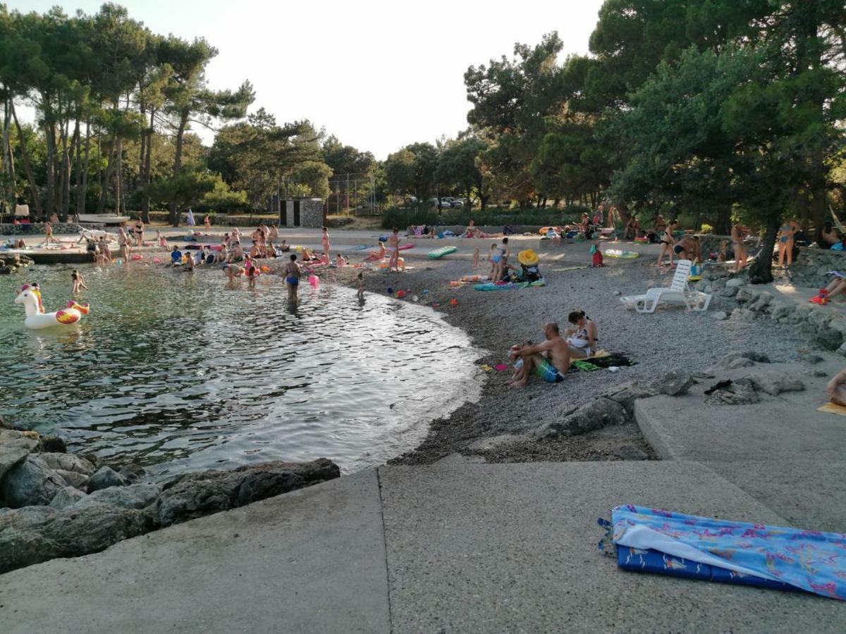 Adria Krk Apartment Krk Town Bagian luar foto
